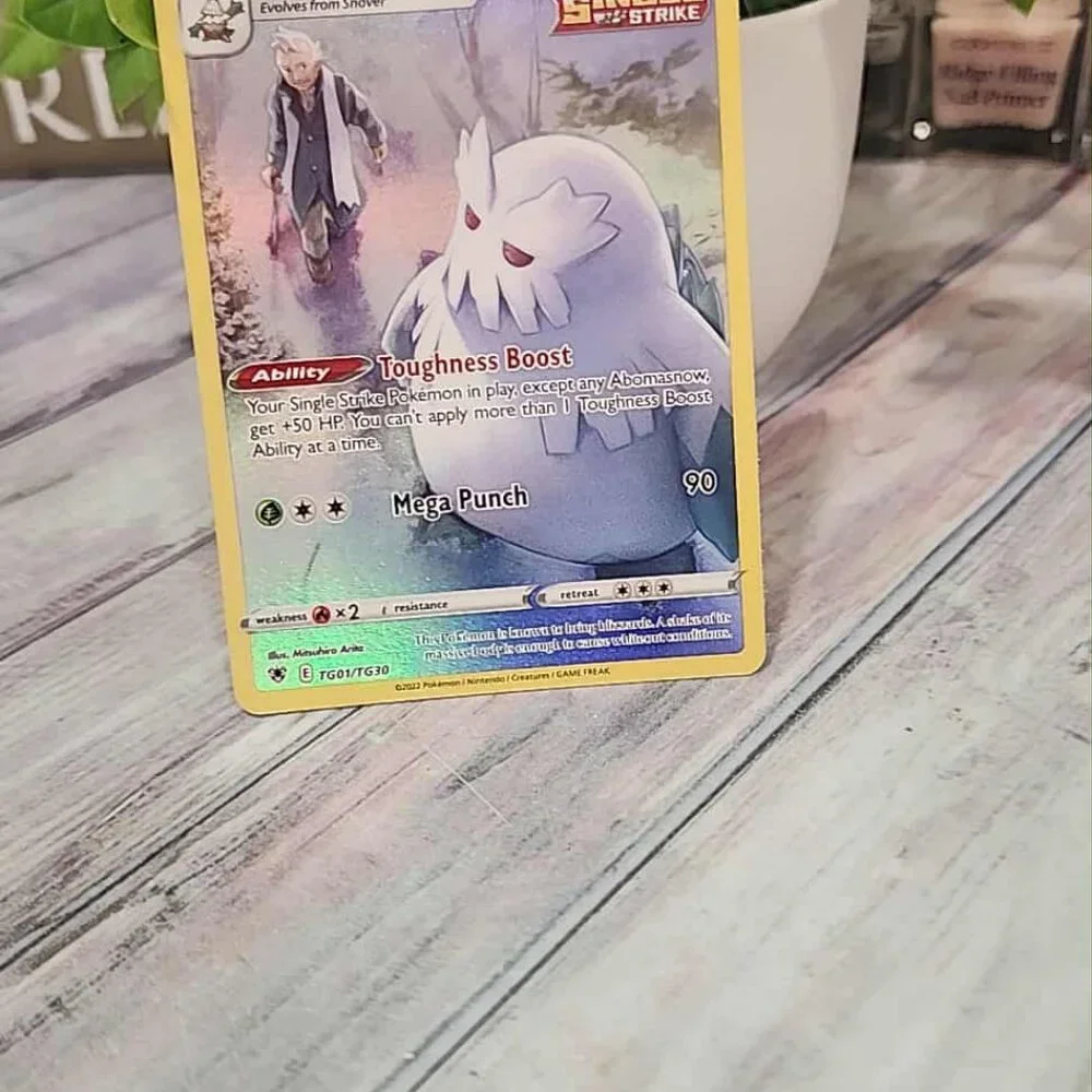 Pokemon Card Abomasnow Full art - Picture 3 of 4